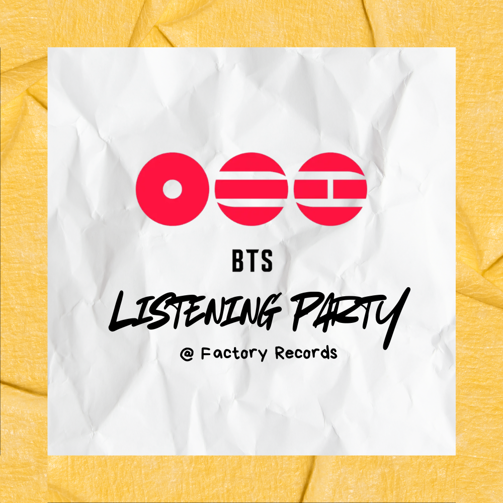 Friday March 20th, 2026 BTS Listening Party