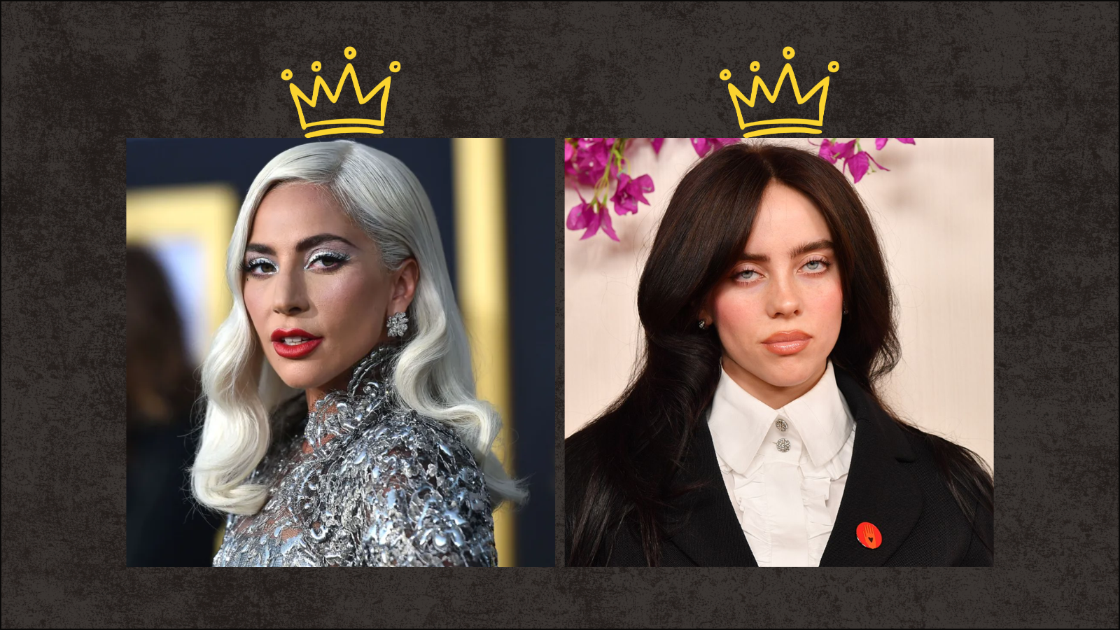 Round 1: Lady Gaga & Billie Eilish WIN