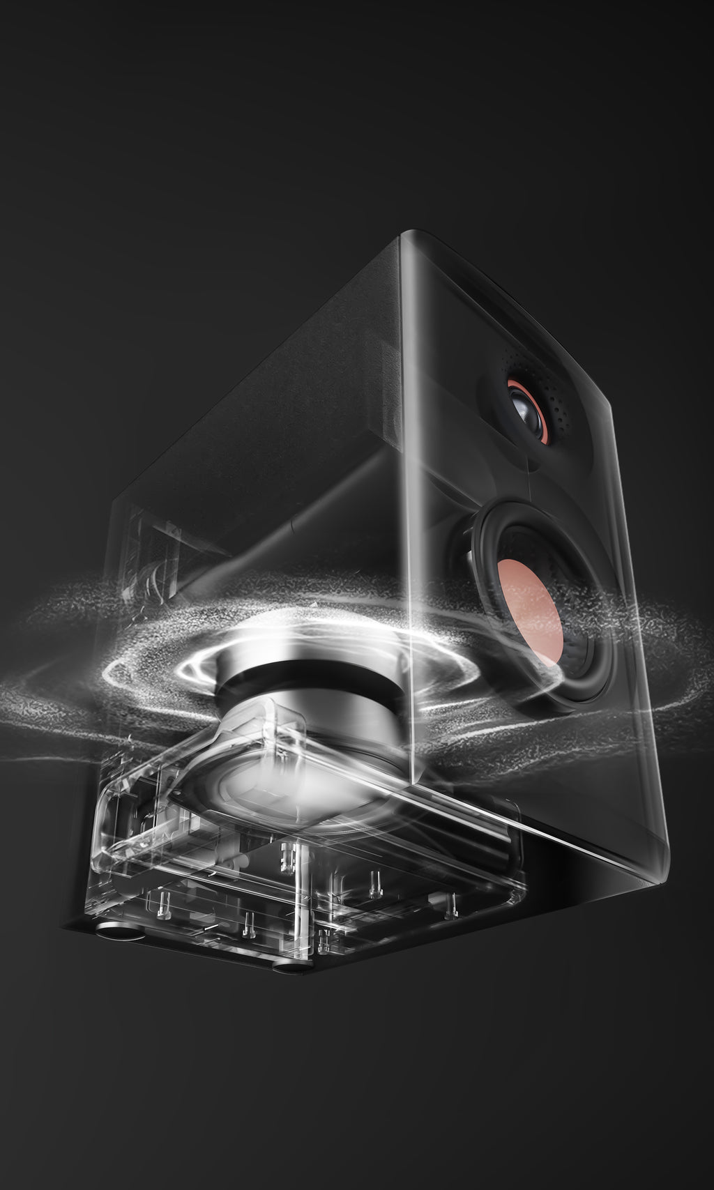 New - Edifier MR5 Tri-Amped Powered Black Bookshelf Studio Speakers with Bluetooth