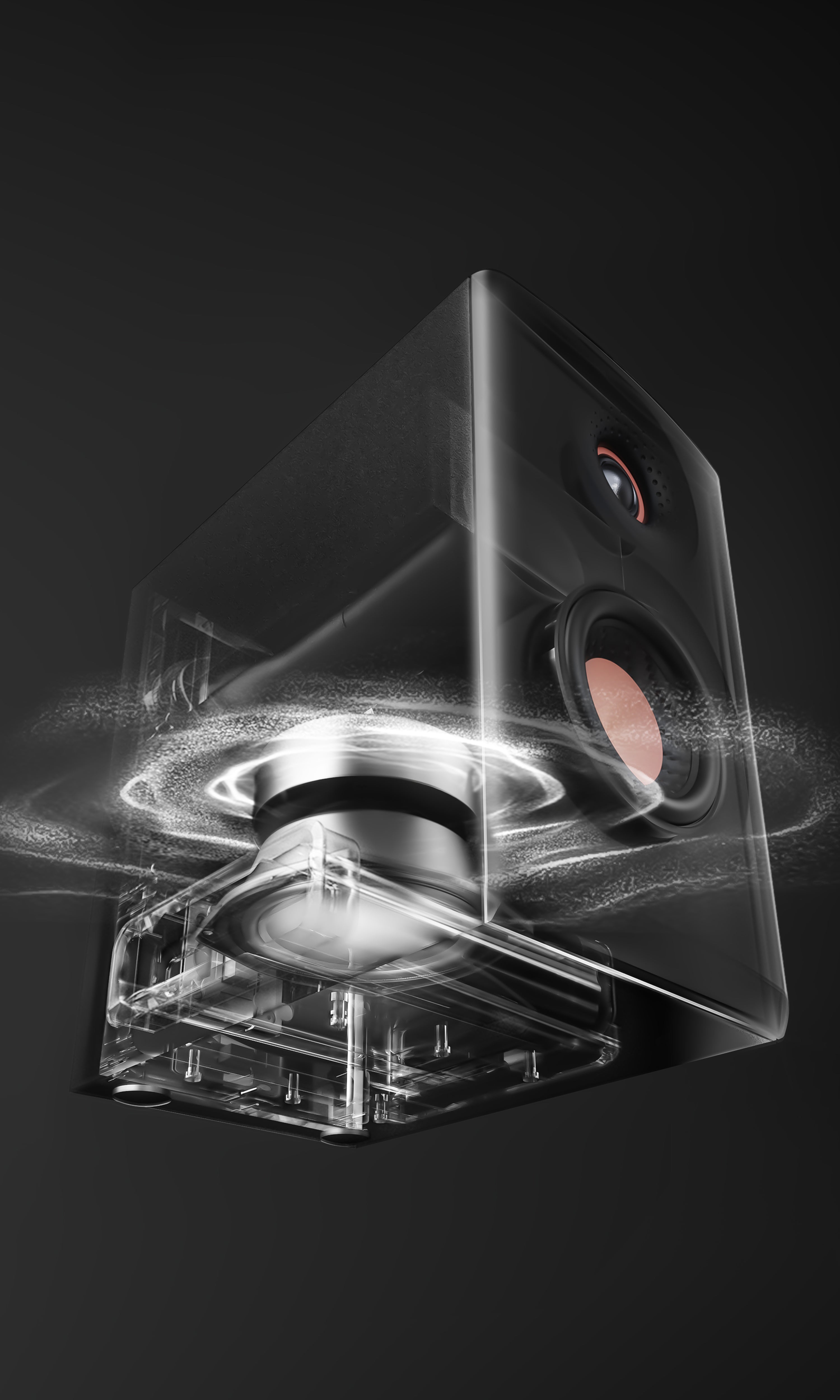 New - Edifier MR5 Tri-Amped Powered Black Bookshelf Studio Speakers with Bluetooth