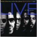 the album cover for Stanley Clarke - Live at the Greek