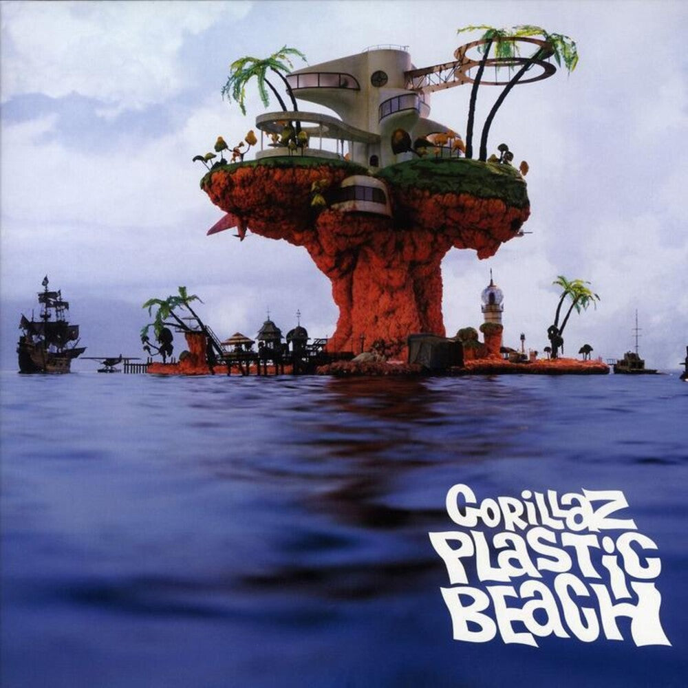 the album cover for Gorillaz - Plastic Beach [Vinyl]