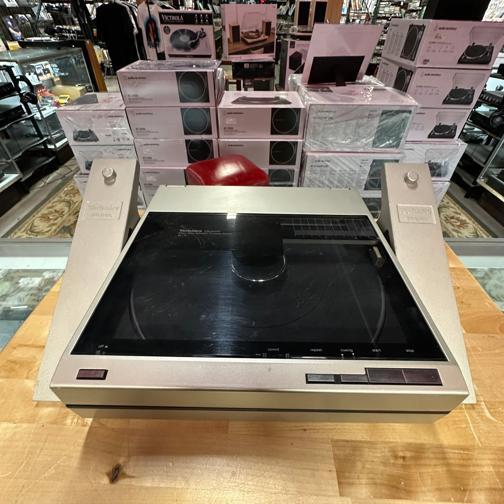 Pre-Owned Turntable - Technics SL-10 Quartz Direct Drive Linear Tracking Turntable with SH-B10 Legs