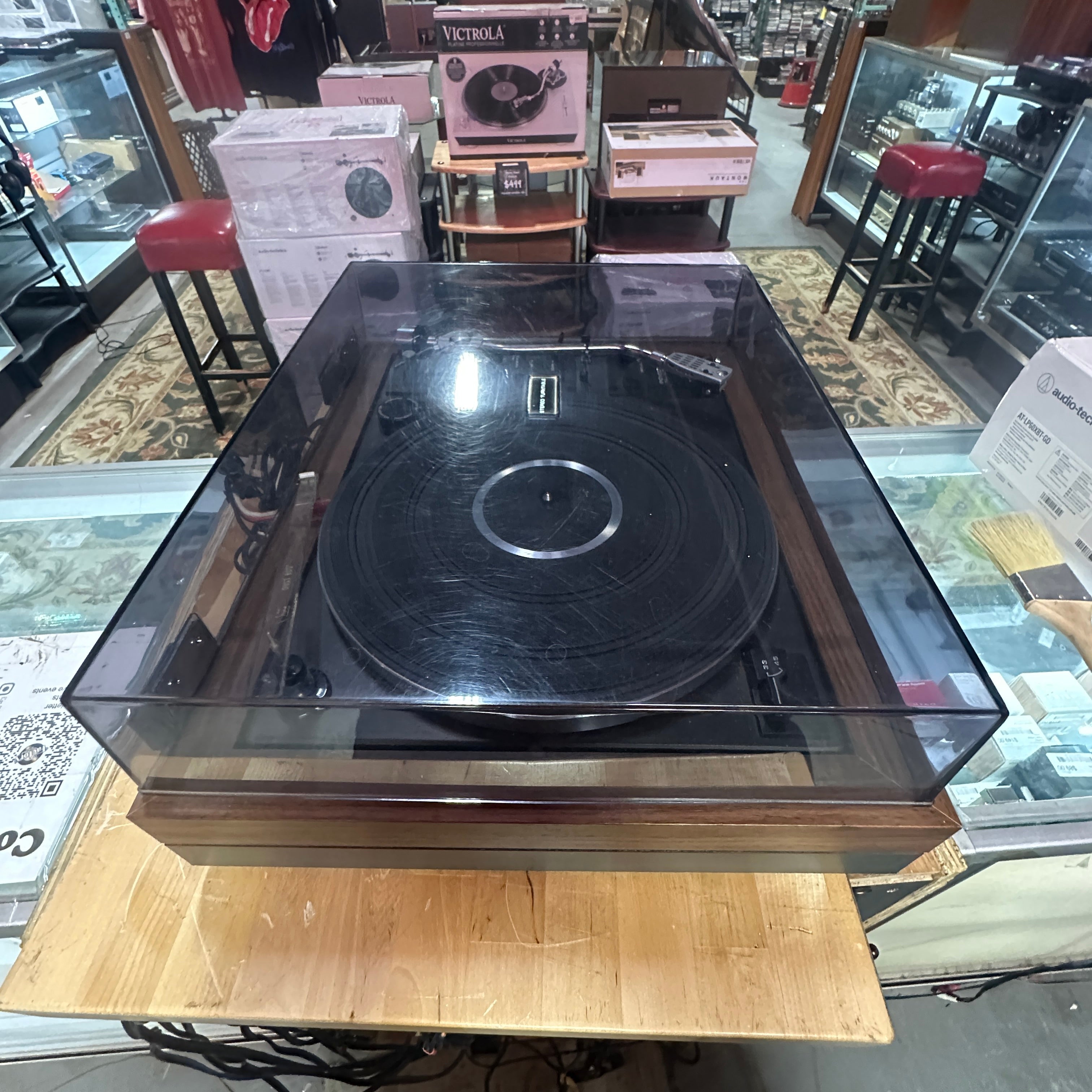 Pioneer PL-A45D Fully Automatic Turntable included V 15 IV Shure Cartridge