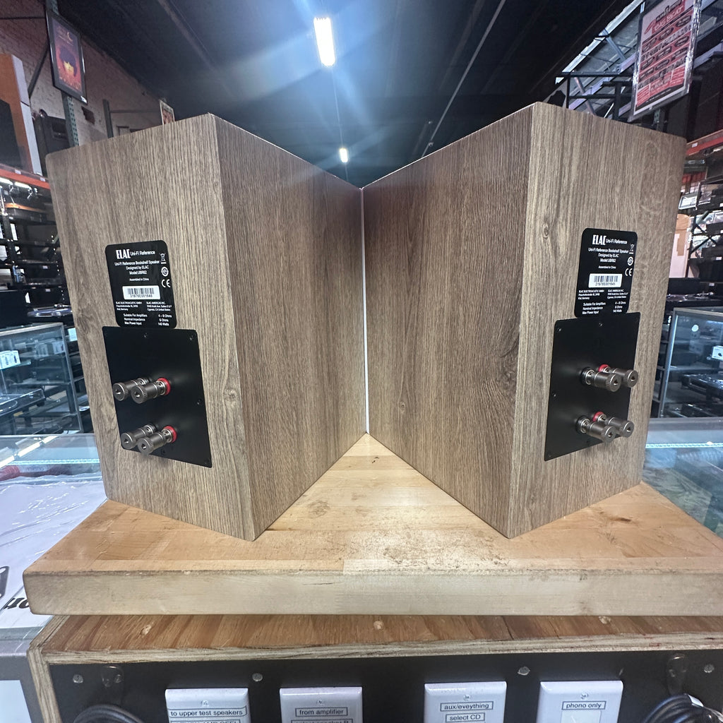 Speakers - Elac Uni-Fi Reference UBR62 Bookshelf Speakers (Pair) with Box
