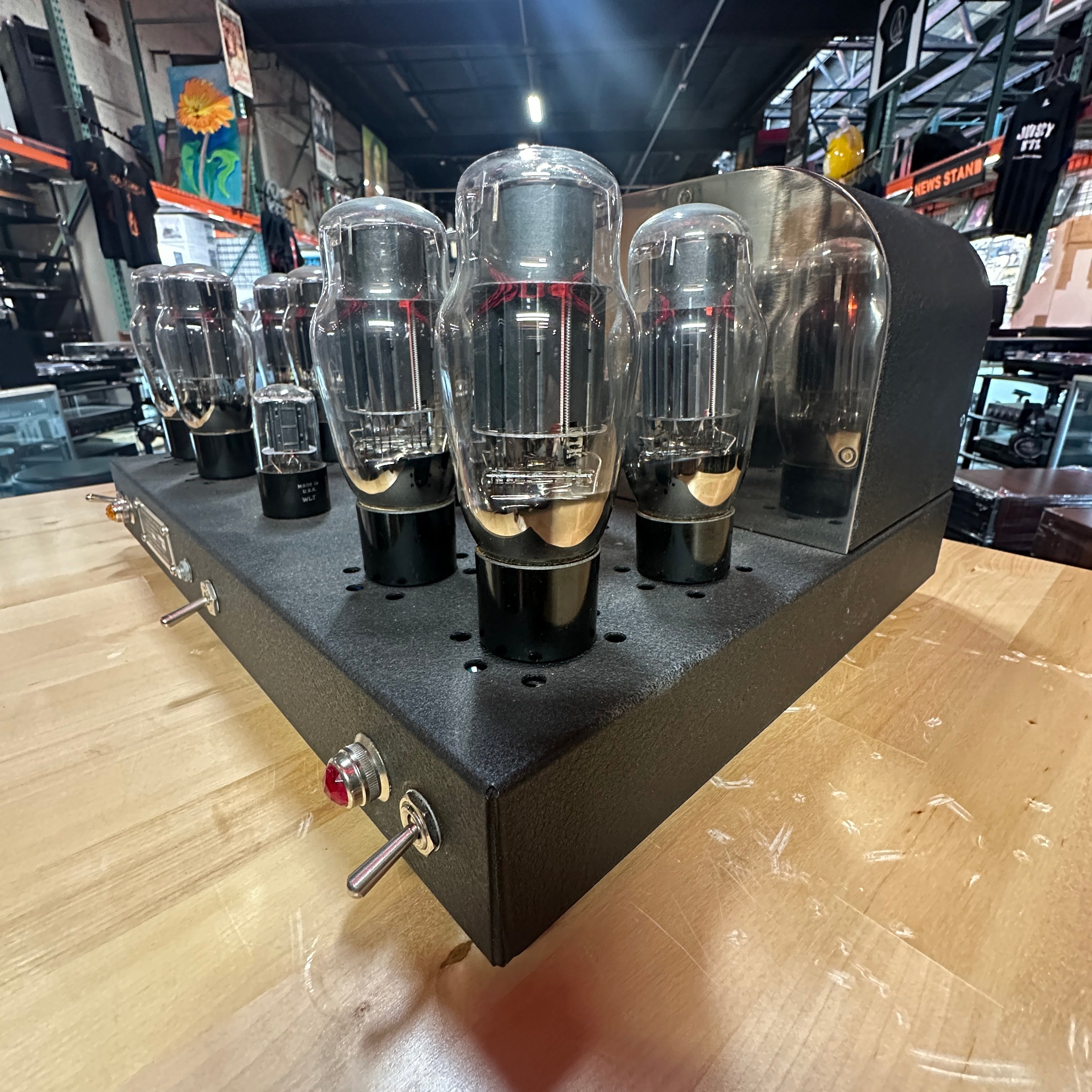 Amplifier Tube - Pair of Atma-Sphere M-60 MK 3.3 OTL Monoblock Amplifier Hand-Built Tube Powerhouse with Stand
