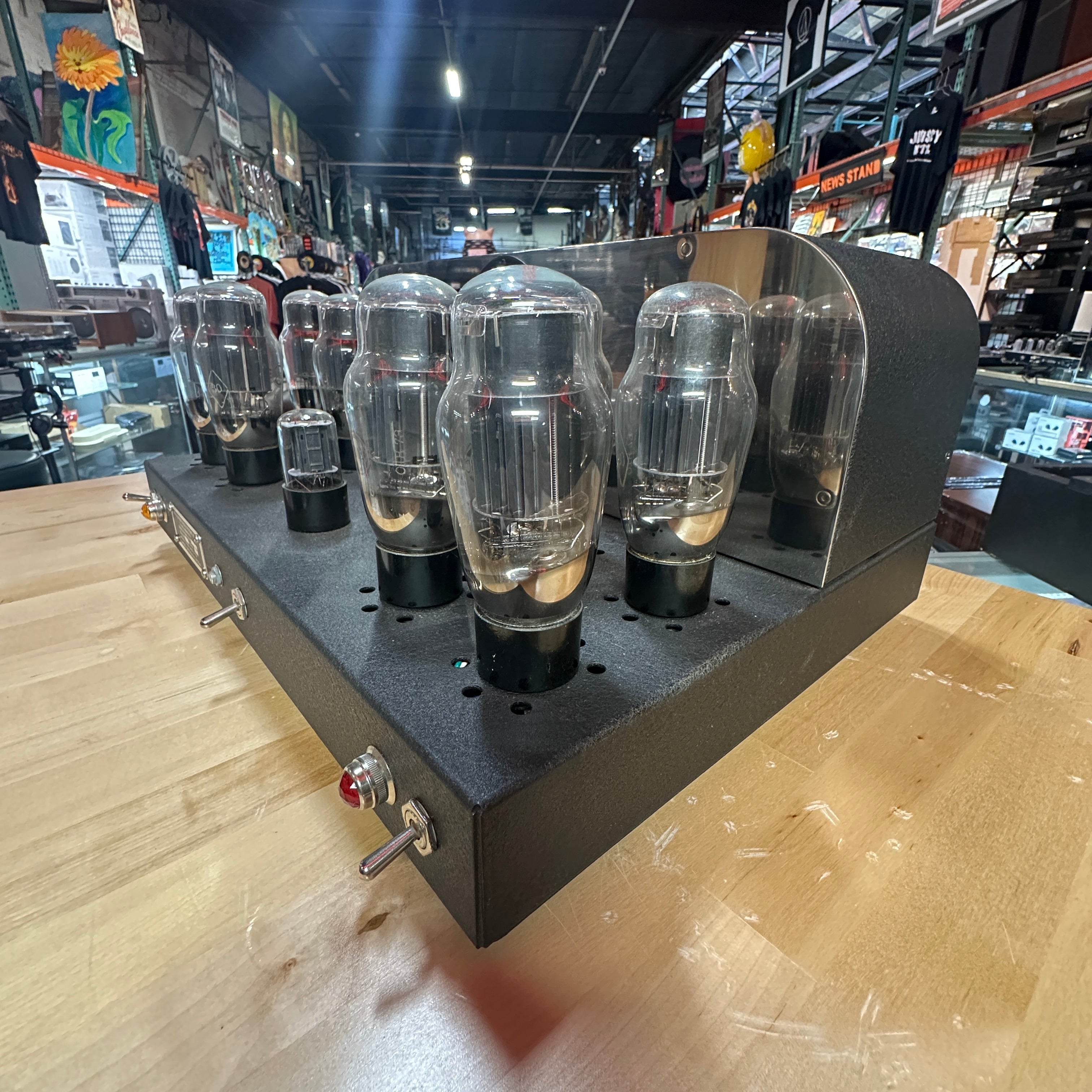 Amplifier Tube - Pair of Atma-Sphere M-60 MK 3.3 OTL Monoblock Amplifier Hand-Built Tube Powerhouse with Stand