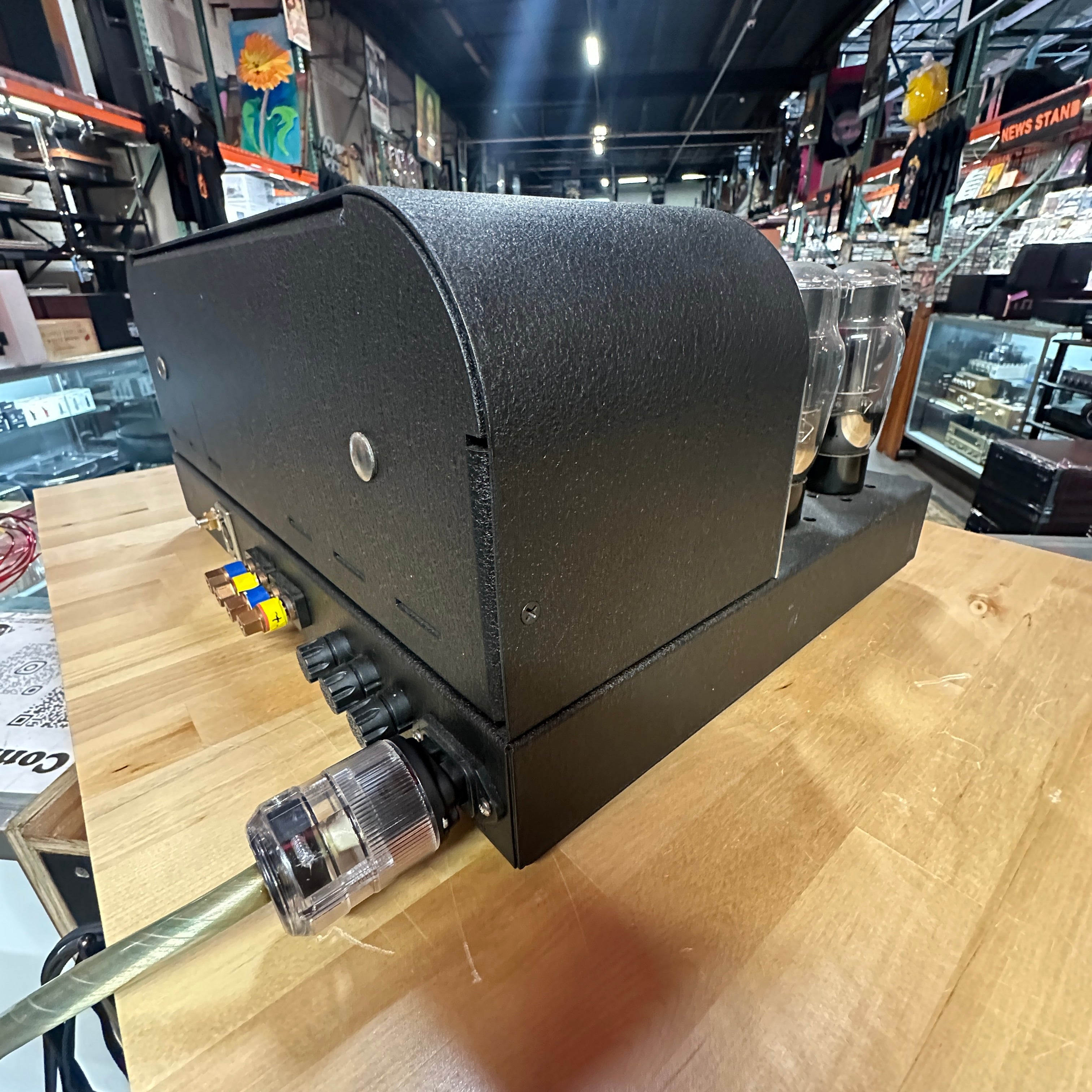 Amplifier Tube - Pair of Atma-Sphere M-60 MK 3.3 OTL Monoblock Amplifier Hand-Built Tube Powerhouse with Stand