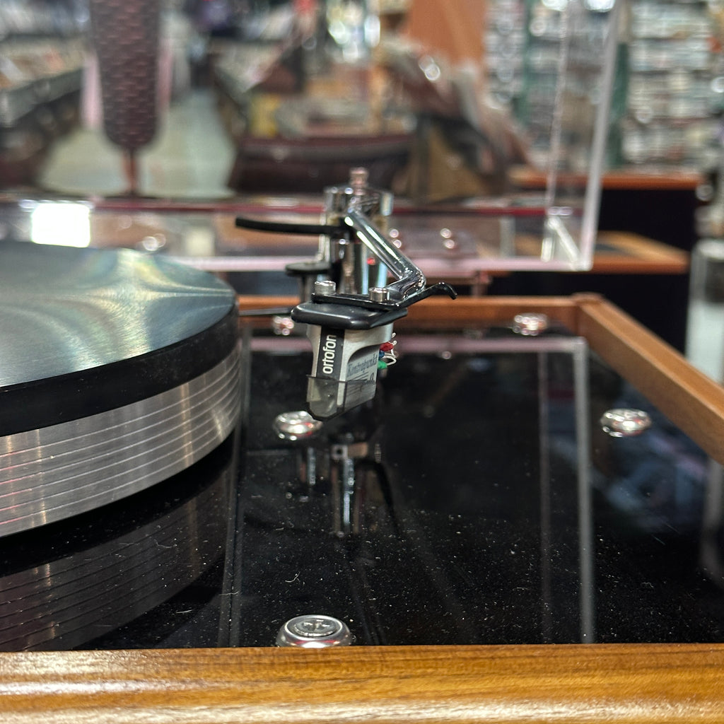 Turntable - VPI HW-19 Mk IV Turntable, Morch DP-8 Tone Arm, Custom Bright Star Audio Black Sand-Filled Plinth