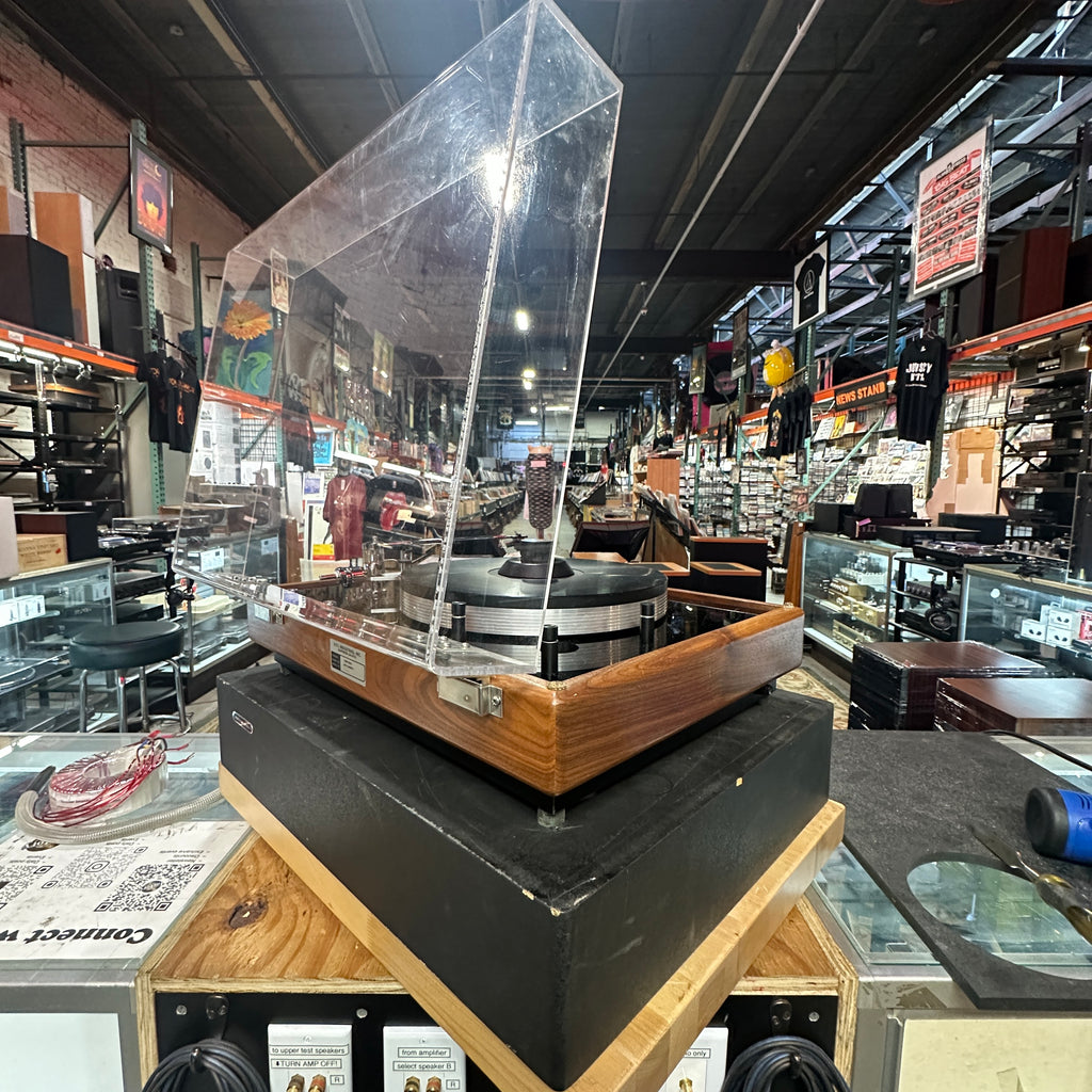 Turntable - VPI HW-19 Mk IV Turntable, Morch DP-8 Tone Arm, Custom Bright Star Audio Black Sand-Filled Plinth