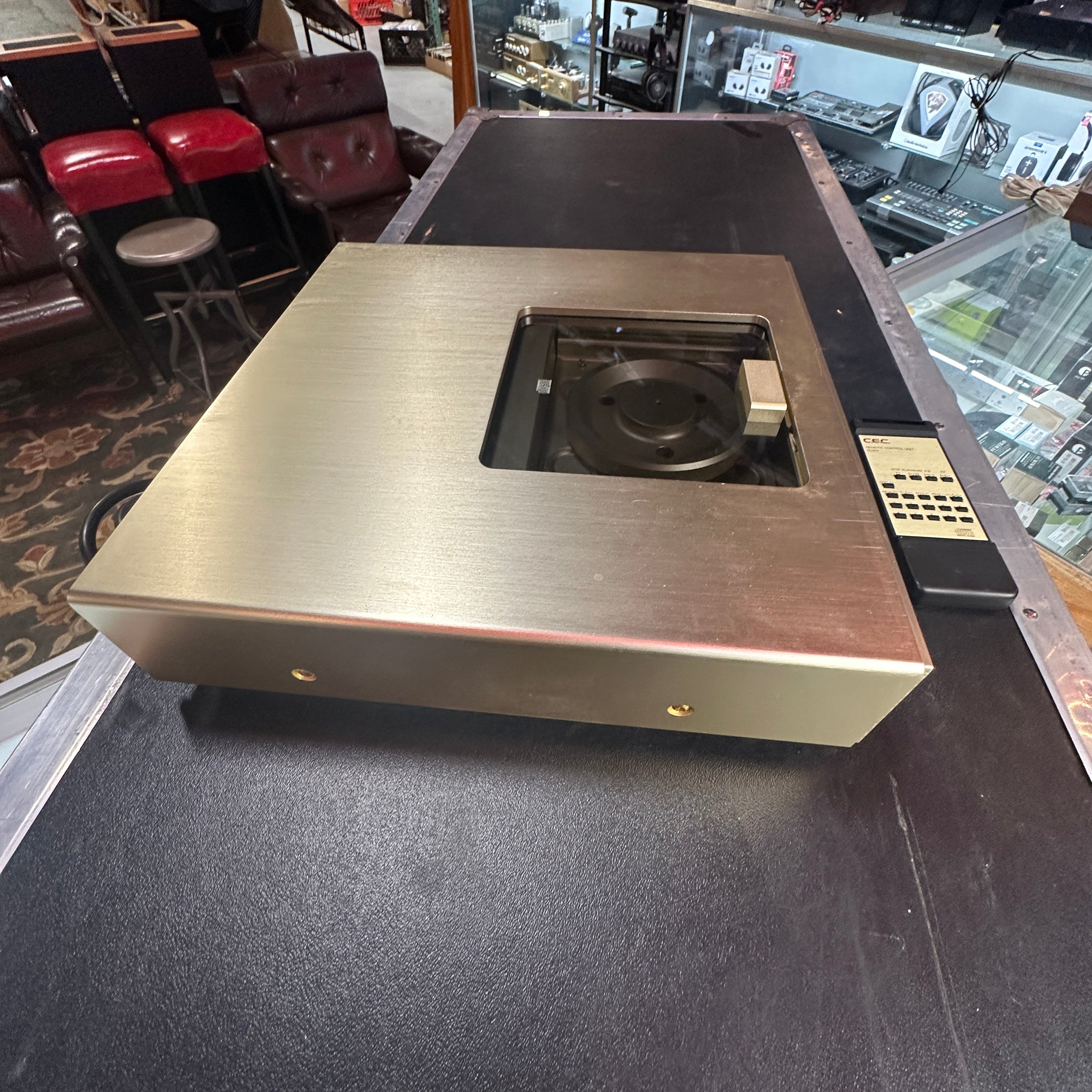 CEC TL-2X Belt Drive CD Transport - High End Audiophile Top Loader with Remote