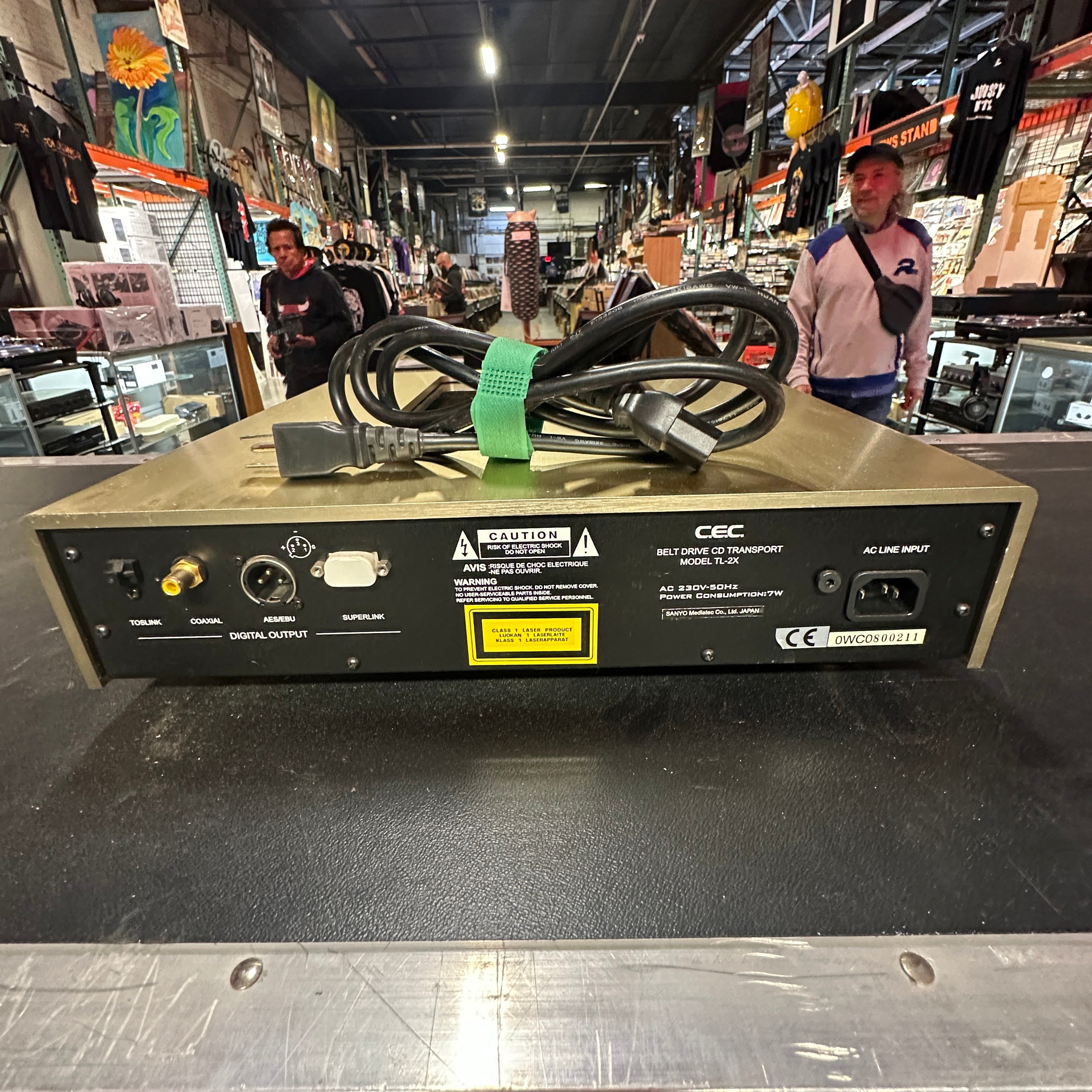 CEC TL-2X Belt Drive CD Transport - High End Audiophile Top Loader with Remote