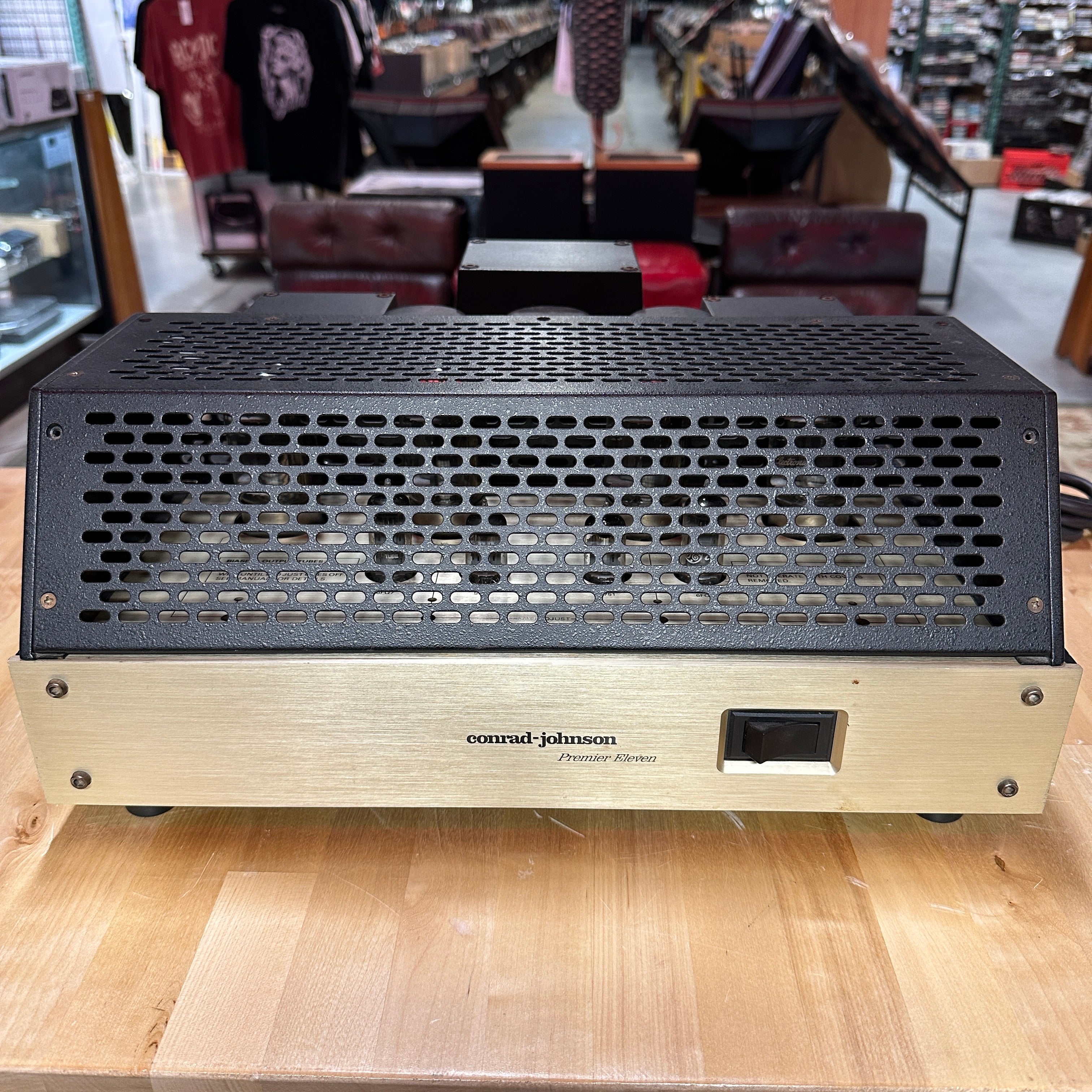 Conrad Johnson Premier Eleven Vacuum Tube Power Amplifier – 70Wpc
