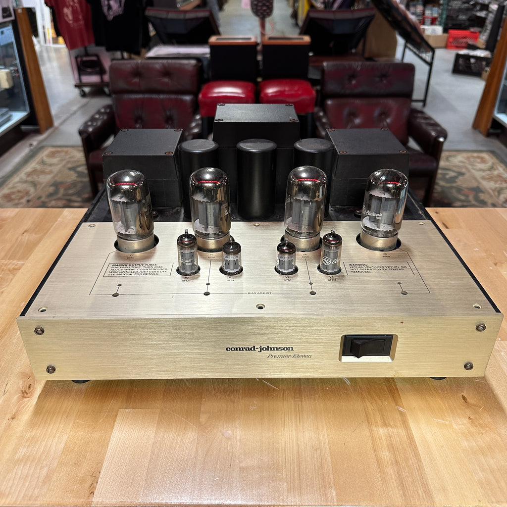 Conrad Johnson Premier Eleven Vacuum Tube Power Amplifier – 70Wpc