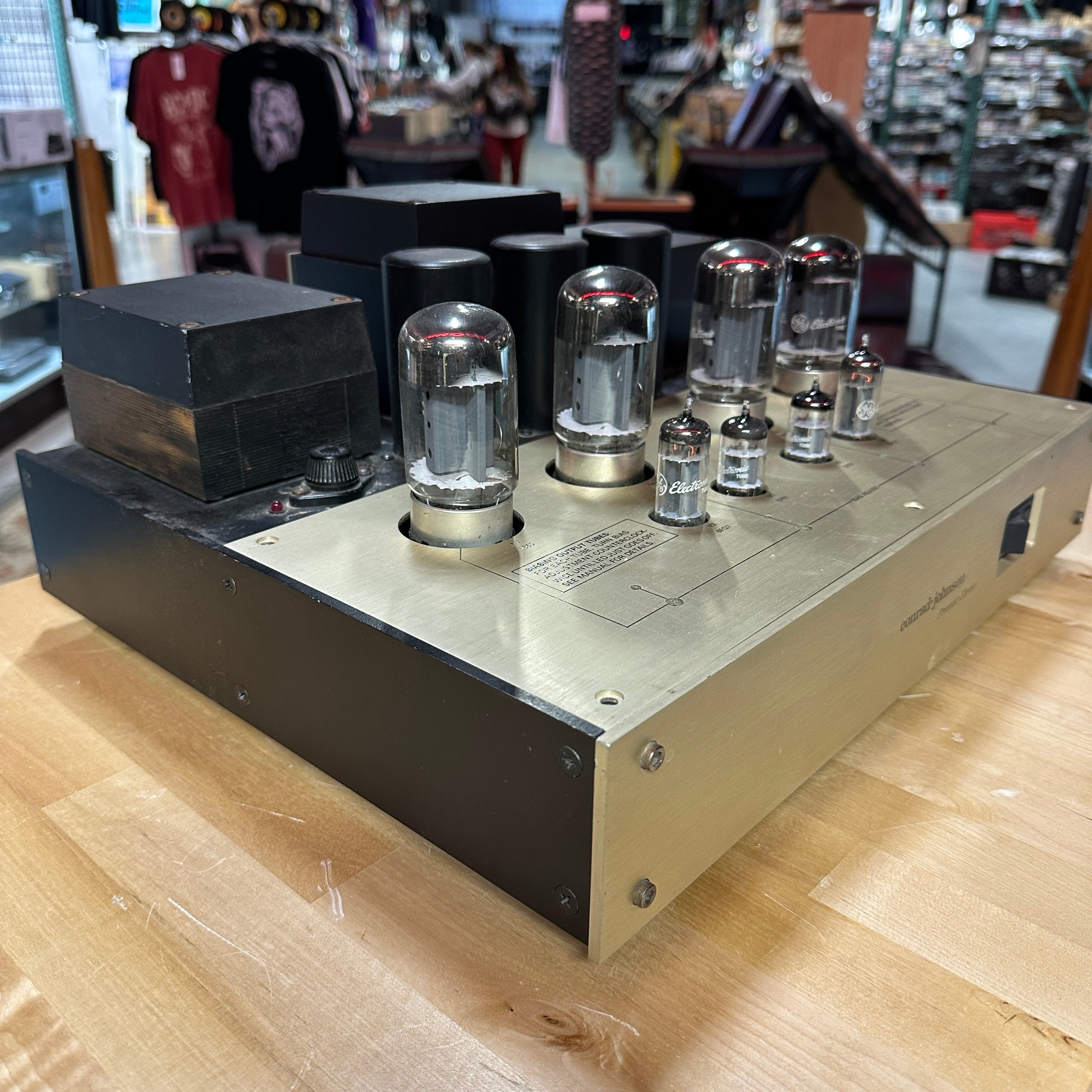 Conrad Johnson Premier Eleven Vacuum Tube Power Amplifier – 70Wpc