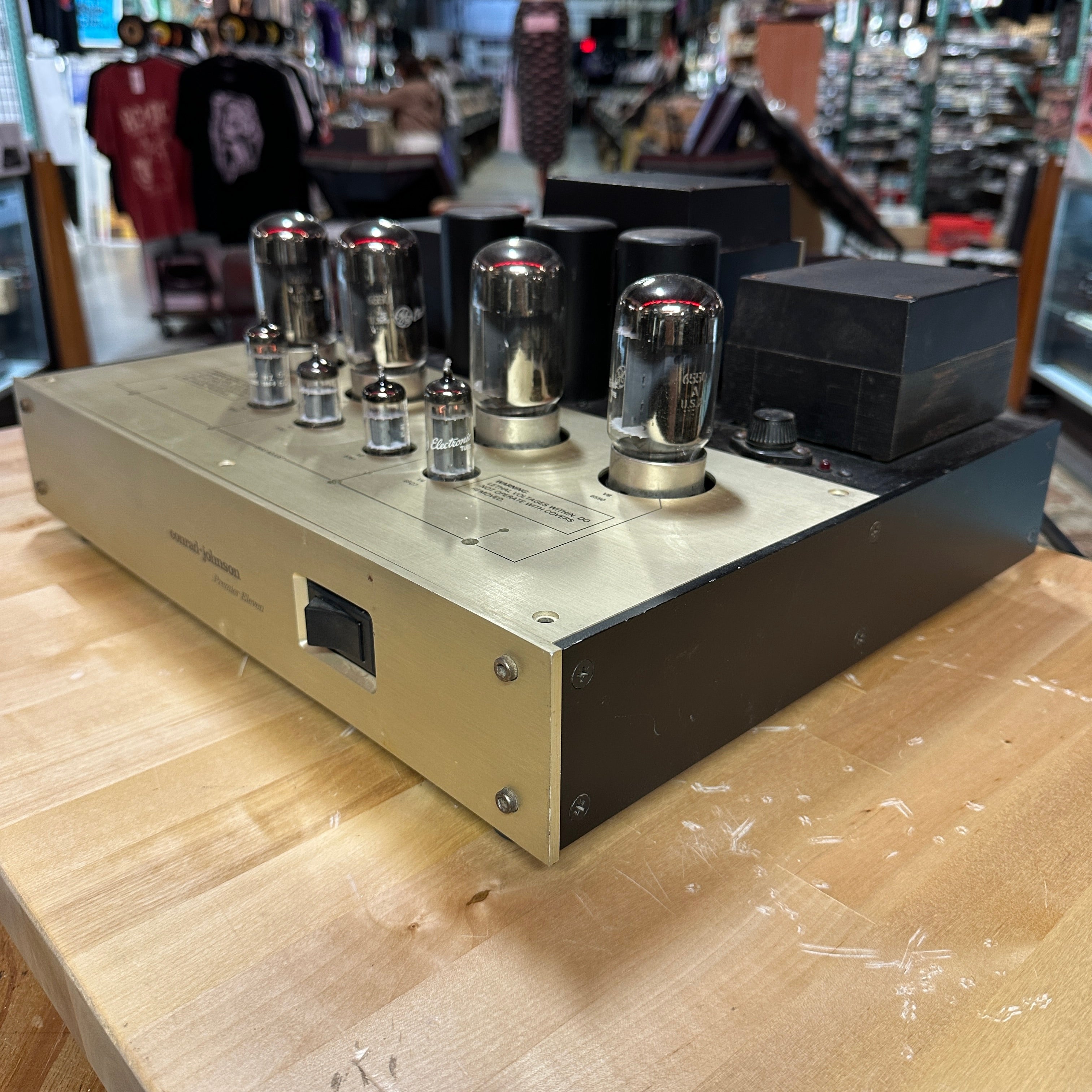 Conrad Johnson Premier Eleven Vacuum Tube Power Amplifier – 70Wpc