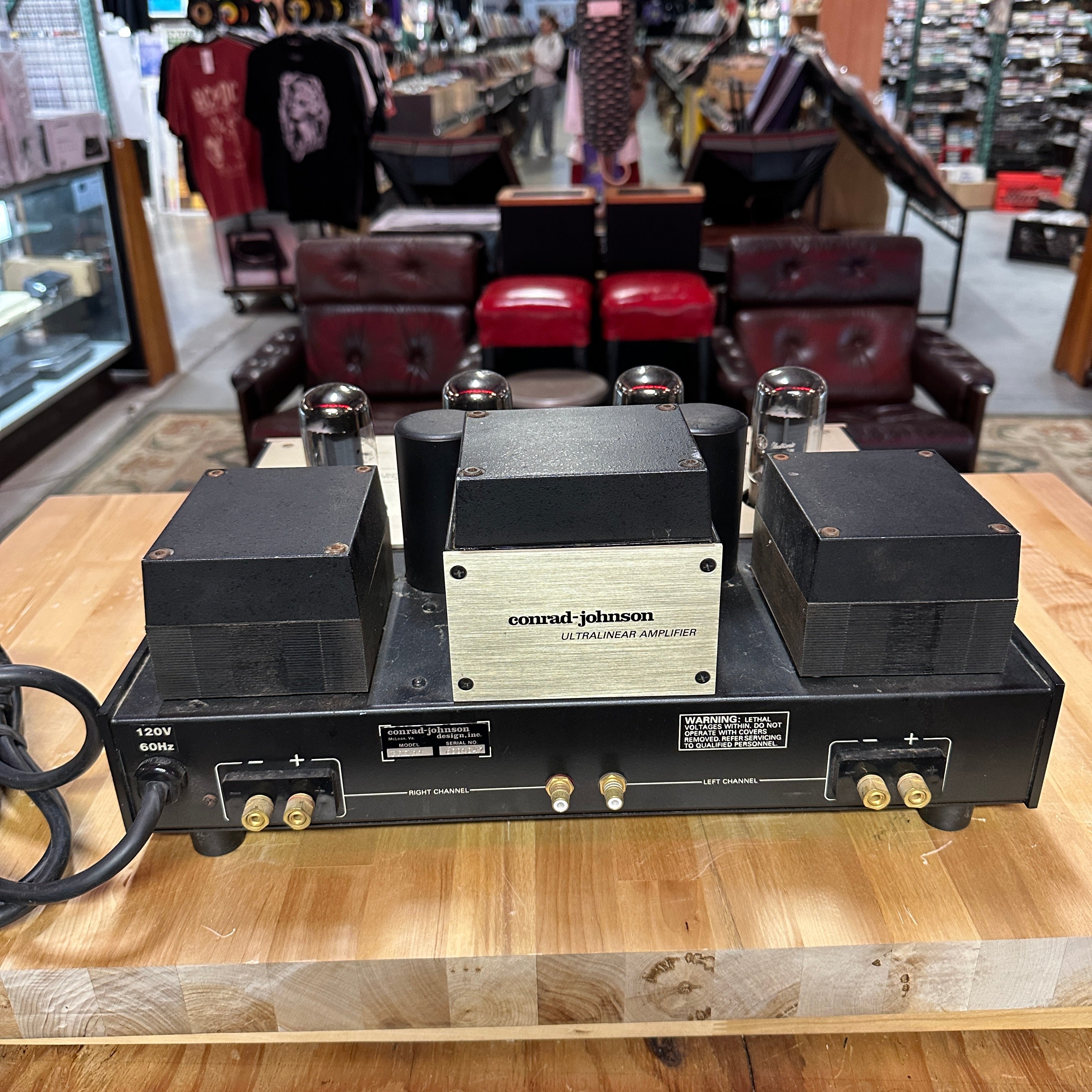 Conrad Johnson Premier Eleven Vacuum Tube Power Amplifier – 70Wpc