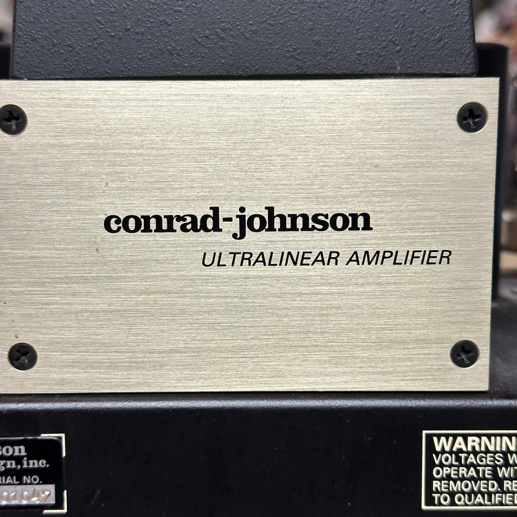 Conrad Johnson Premier Eleven Vacuum Tube Power Amplifier – 70Wpc