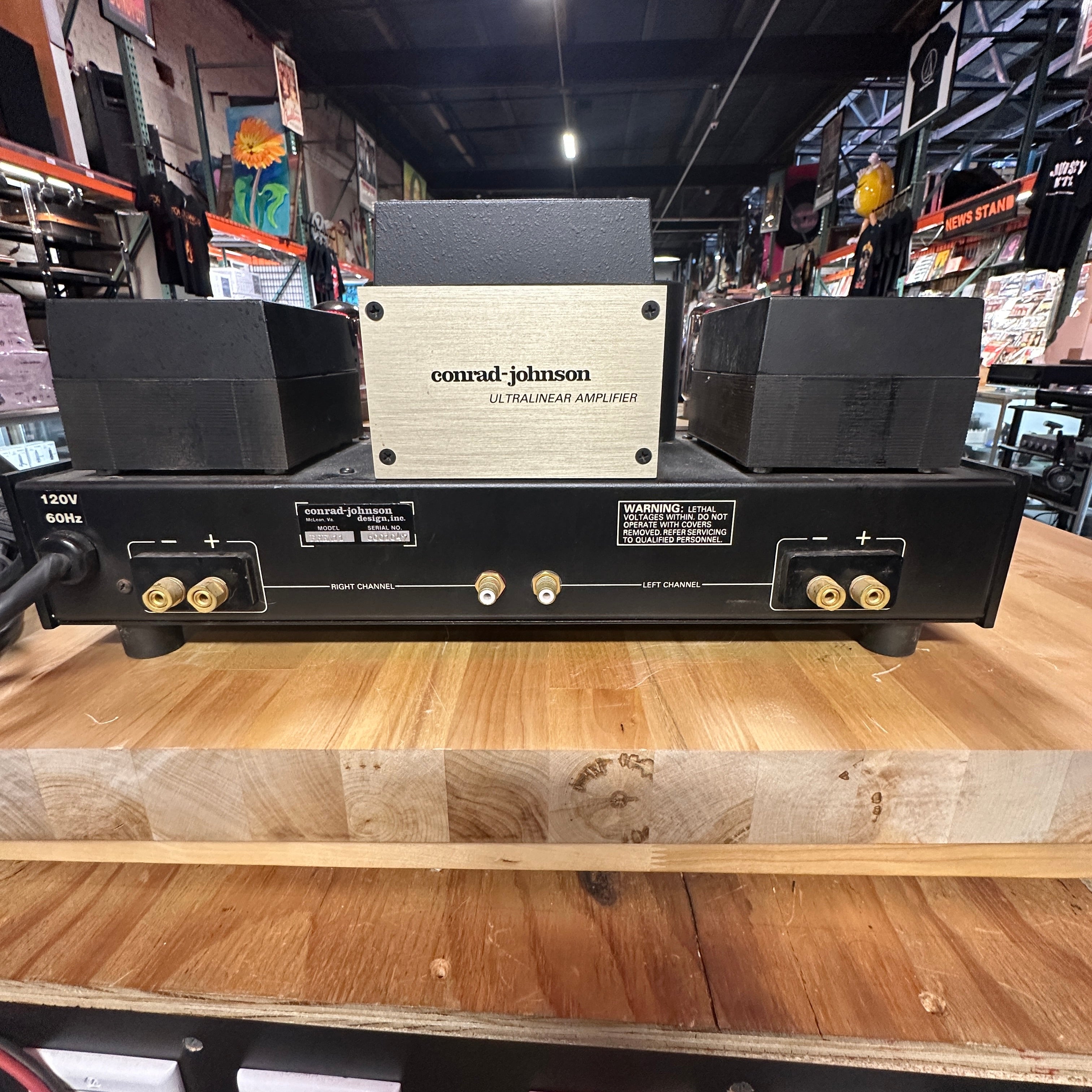 Conrad Johnson Premier Eleven Vacuum Tube Power Amplifier – 70Wpc