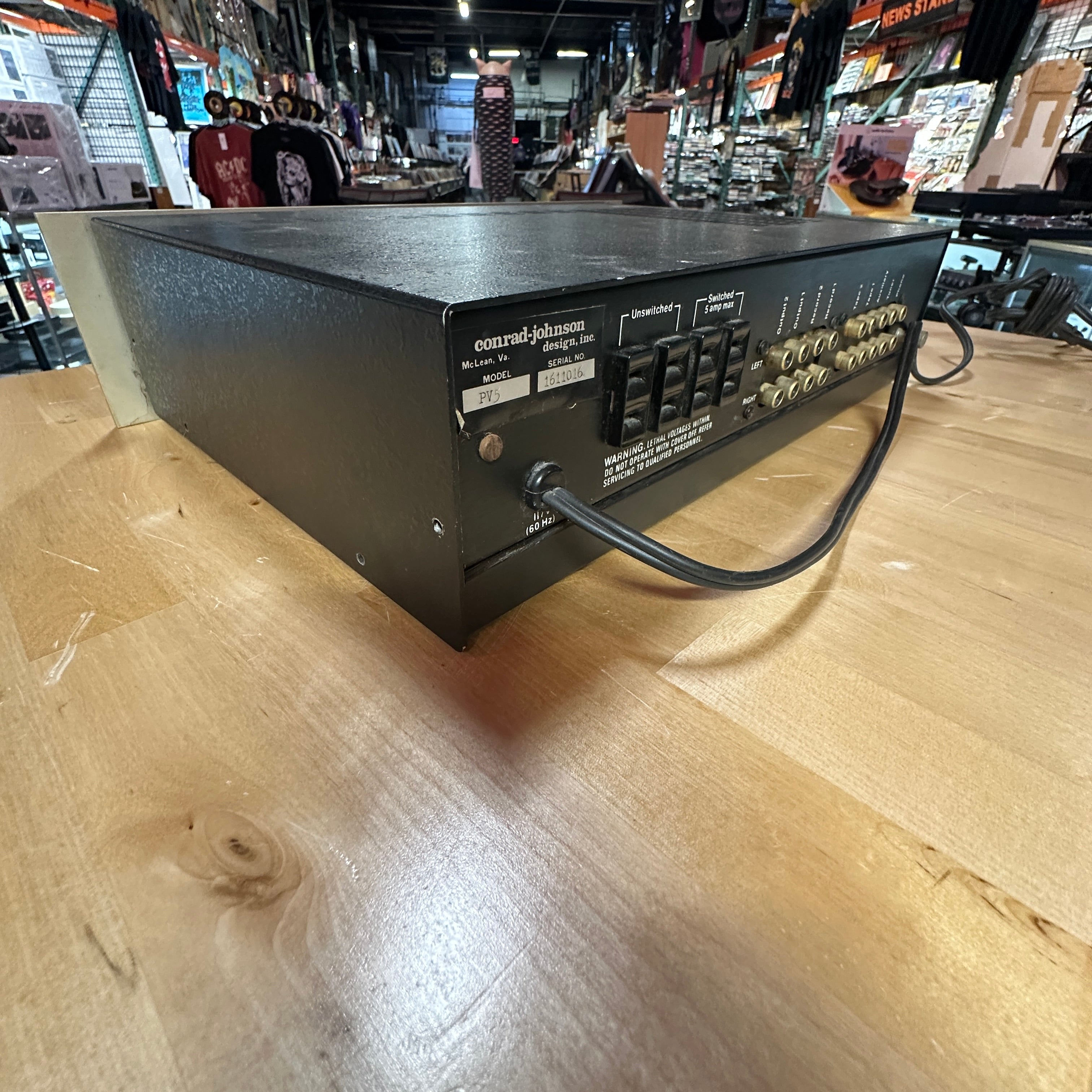 Conrad Johnson PV5 Vintage Vacuum Tube Preamplifier