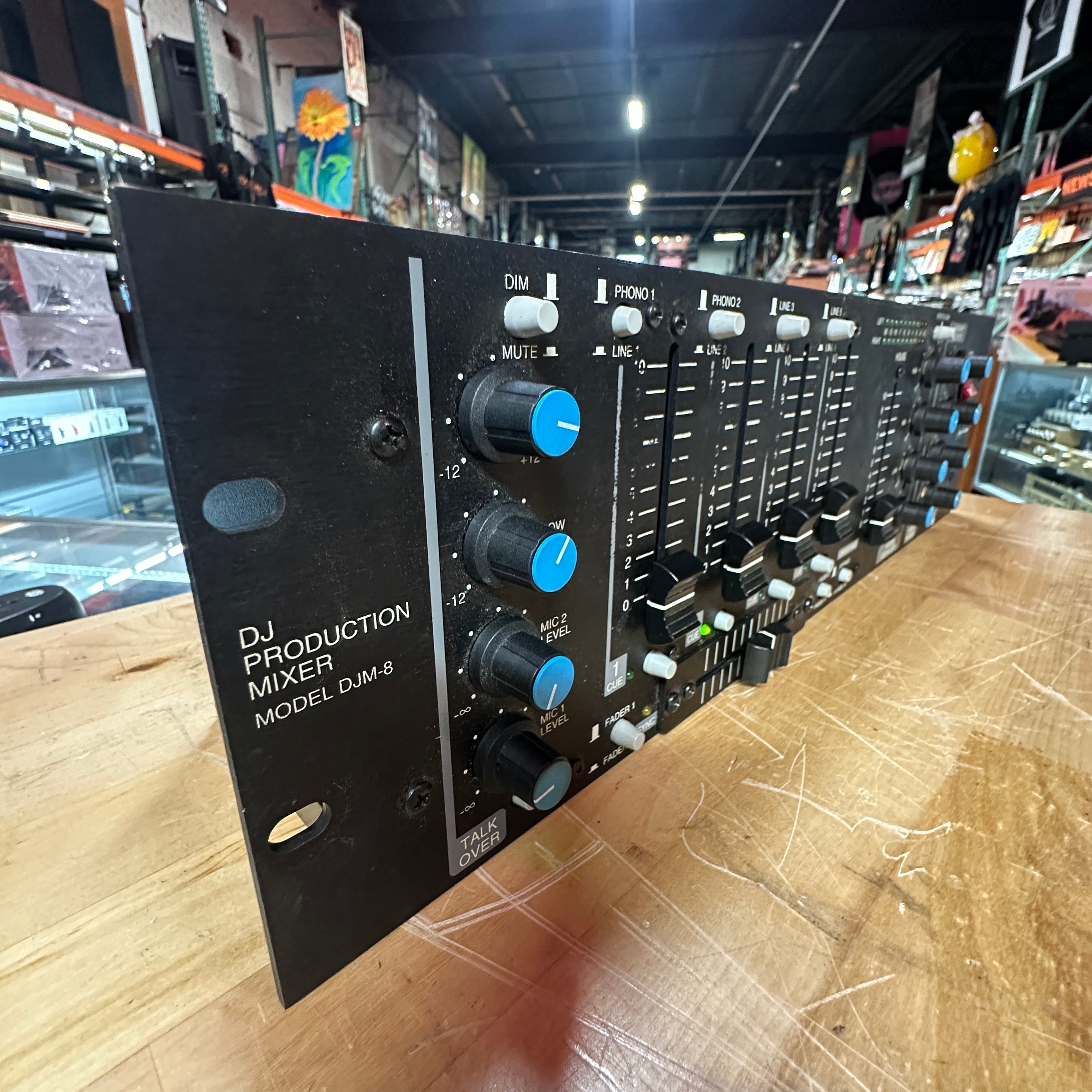 Furman DJM-8 DJ Production Mixer 19" Rackmount