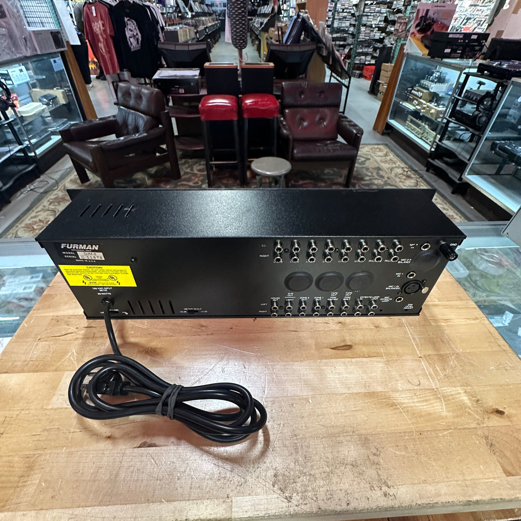 Furman DJM-8 DJ Production Mixer 19" Rackmount