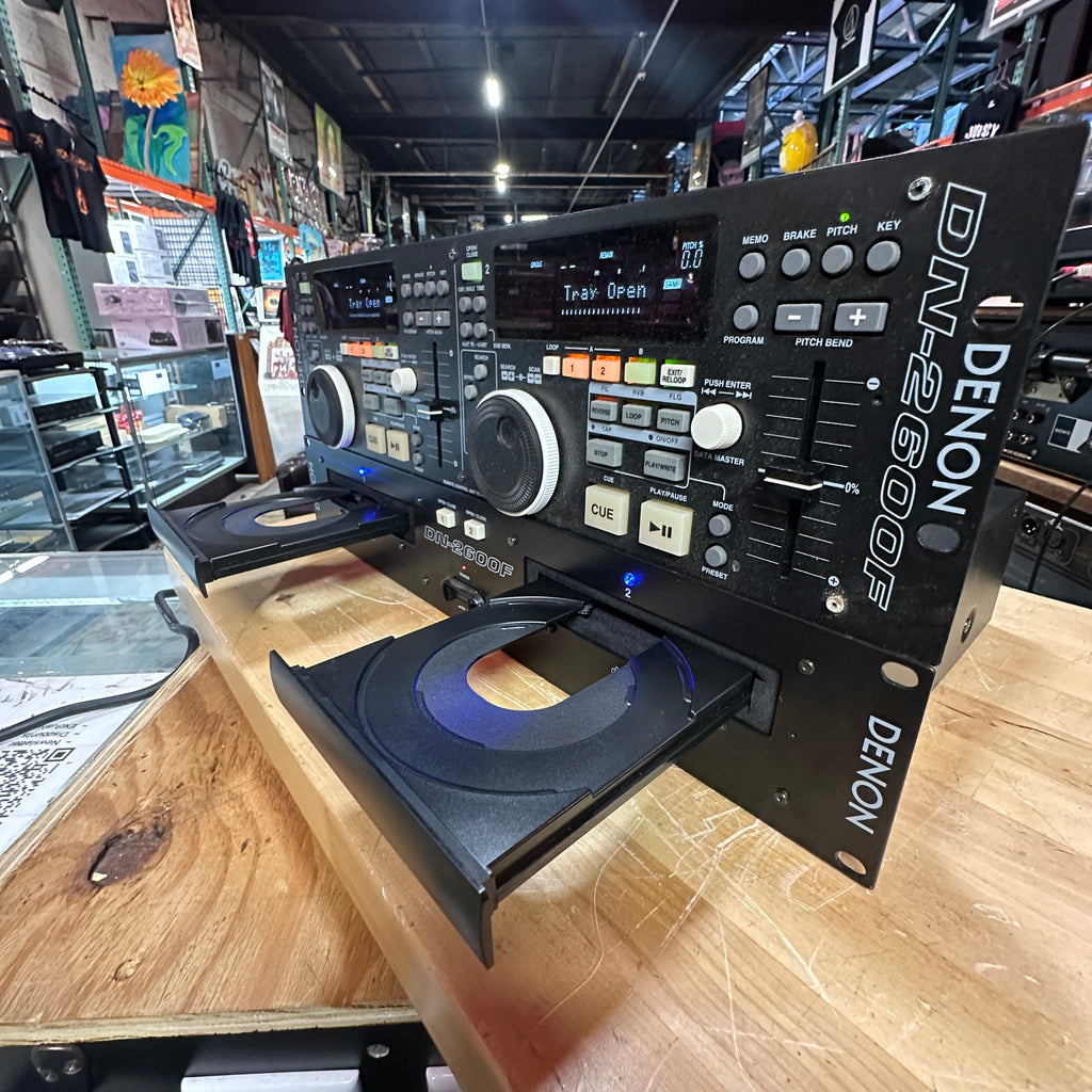 Denon DN-2600F Dual CD Player Controller – Classic Rack Mount DJ