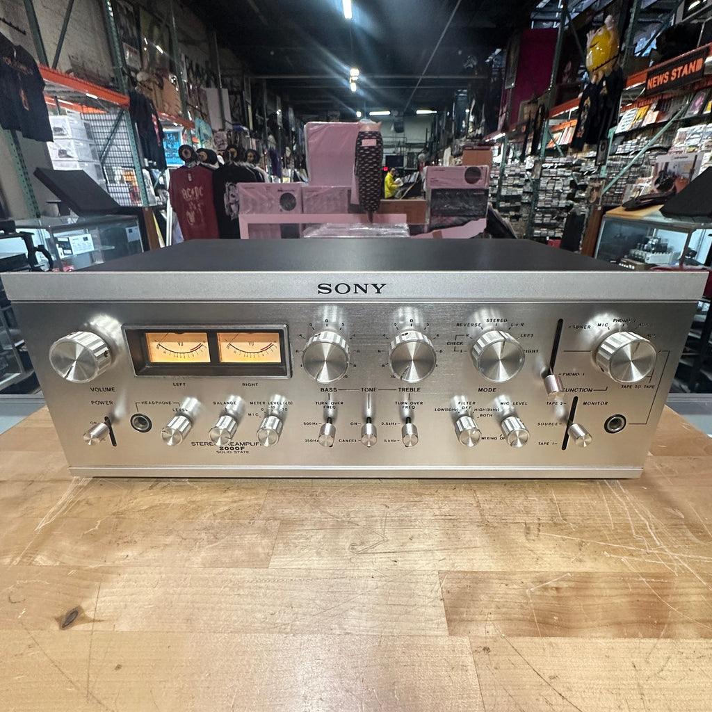 Sony TA-2000F Vintage Stereo Control Preamplifier