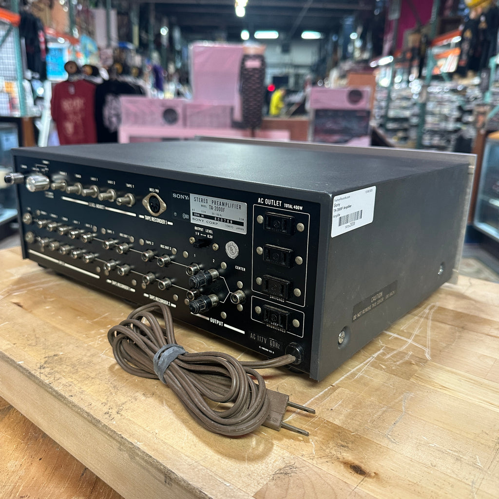 Sony TA-2000F Vintage Stereo Control Preamplifier