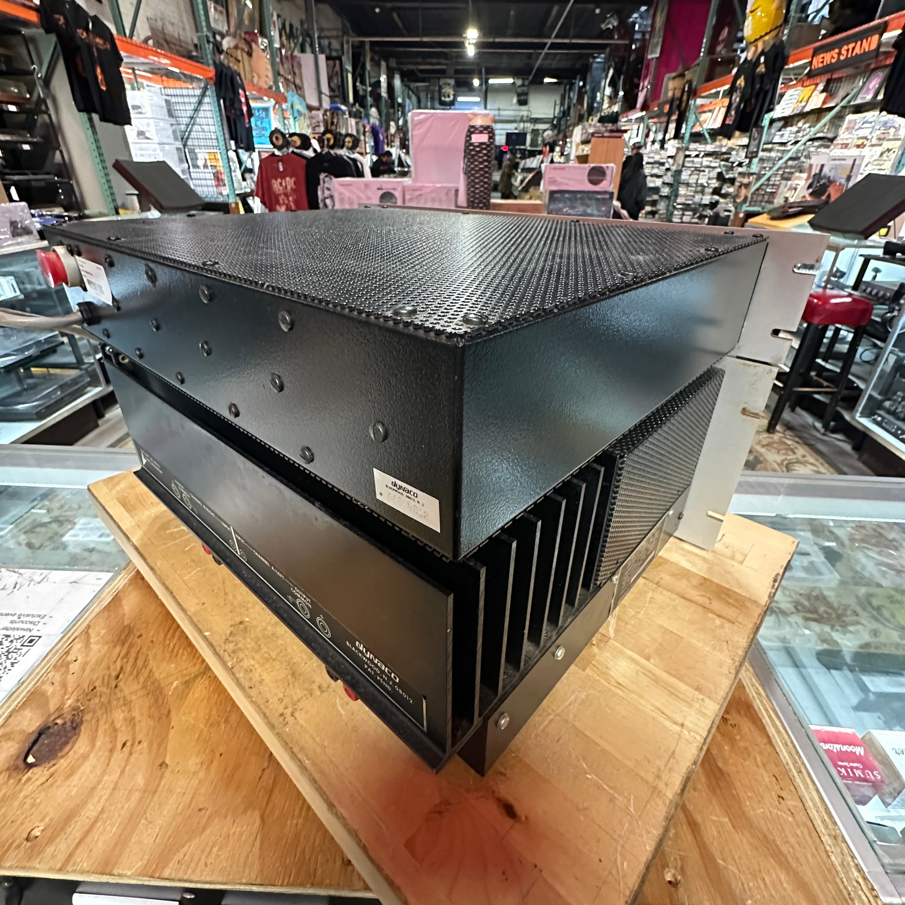 Dynaco Stereo 416 Power Amplifier with C-100 Energy Storage System – 200WPC Vintage Monster