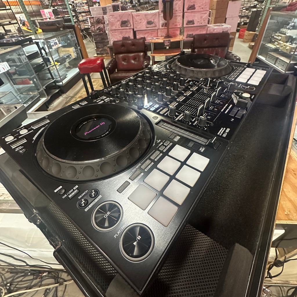 Pioneer DDJ-1000 4-Channel Rekordbox DJ Controller with Odyssey Road Case