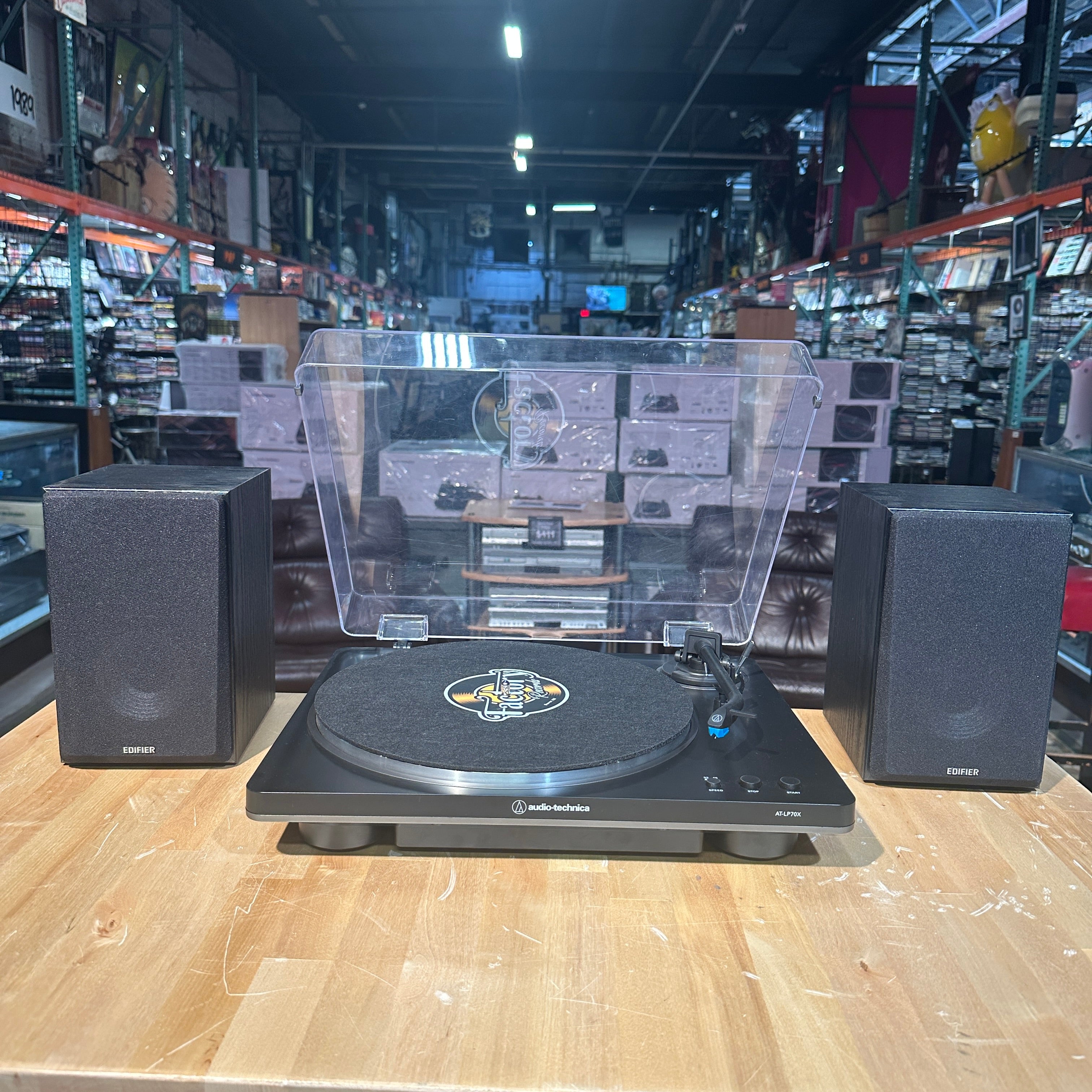 New - Audio Technica AT-LP70X-BG Fully Automatic Belt-Drive Turntable