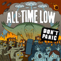 the album cover for All Time Low - Don't Panic