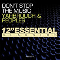 the album cover for Yarbrough & Peoples - Don't Stop the Music