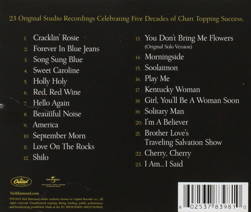 Neil Diamond - All-Time Greatest Hits CD