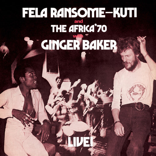 Fela Kuti - Fela Live with Ginger Baker Vinyl
