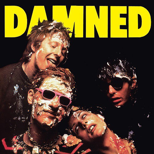 the album cover for The Damned - Damned Damned Damned