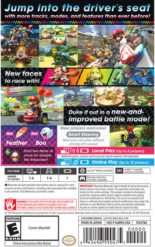 Mario Kart 8 - Deluxe for Nintendo Switch - Switch
