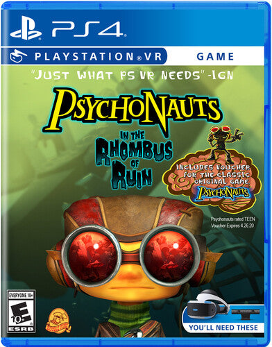 Psychonauts in the Rhombus of Ruin: VR for PlayStation 4 - PS4