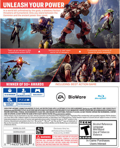 Anthem for PlayStation 4 - PS4