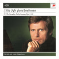 the album cover for Beethoven / Ughi / Crowson - Uto Ughi Plays Beethoven