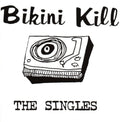 the album cover for Bikini Kill - The Singles