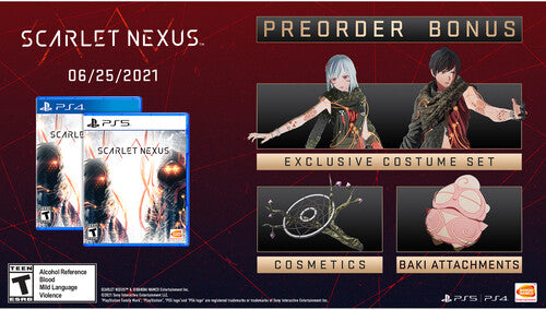 Scarlet Nexus for PlayStation 4 - PS4