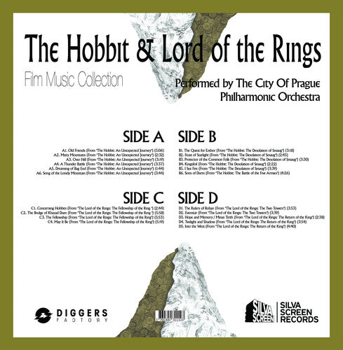 City of Prague Philharmonic Orchestra - The Hobbit & The Lord of the Rings: Film Music Collection Vinyl