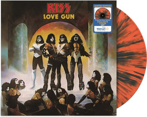Kiss - Love Gun [Tangerine/Aqua Splatter LP] Vinyl