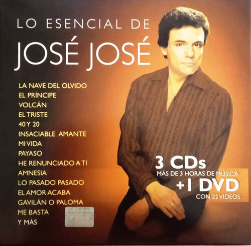 Jose Jose - Lo Esencial (3CD+DVD) CD