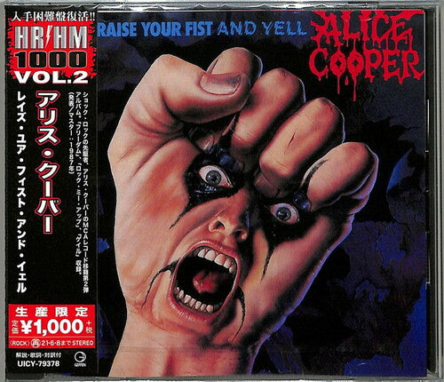Alice Cooper - Raise Your Fist & Yell CD