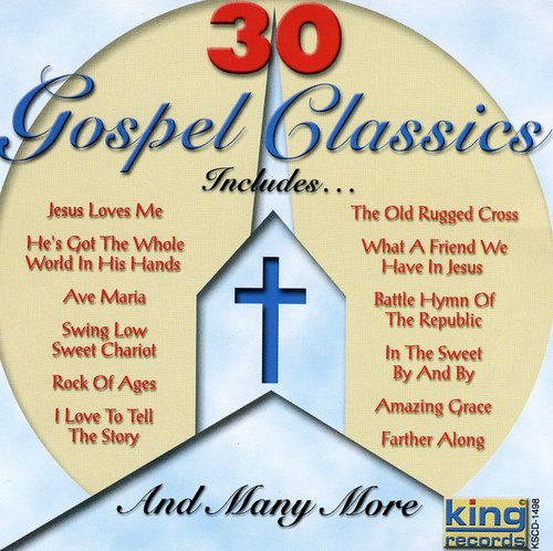 30 Gospel Classics CD