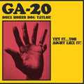 the album cover for GA-20 - Does Hound Dog Taylor [Indie Exclusive Limited Edition Salmon Pink LP]