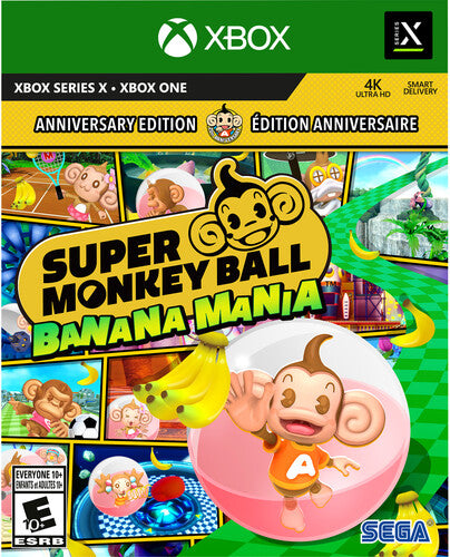 Super Monkey Ball Banana Mania ANNIVERSARY LAUNCH EDITION for Xbox One and Xbox Series X - Xbox Series X